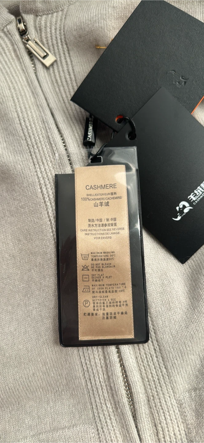 New 100% Cashmere Tracksuit - Small - photo 5