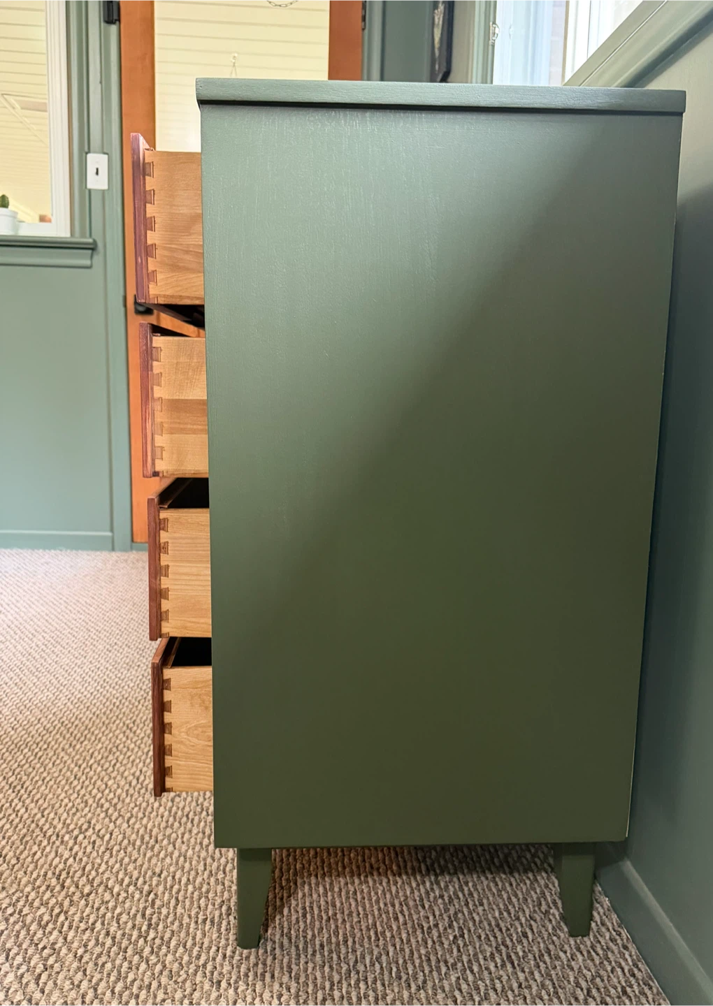 Four Drawer Mid-Century Modern Dresser - photo 3