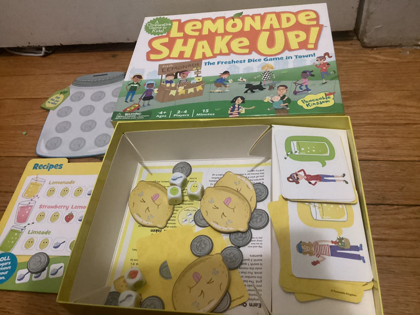 🏈 Lemonade Shake Up! Cooperative Kids Game - photo 2