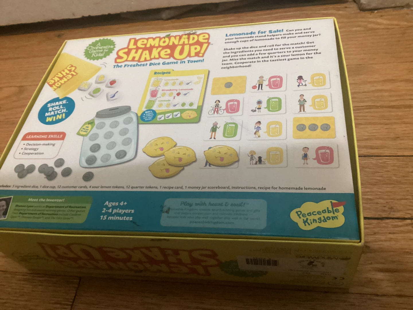 🏈 Lemonade Shake Up! Cooperative Kids Game - photo 3