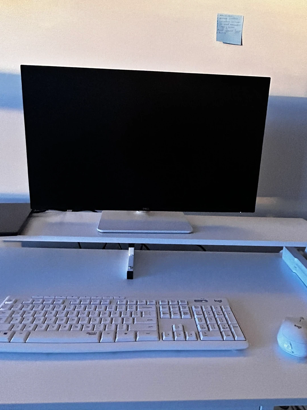 (Set of 2 $50 each) White computer desk with shelves and drawers - photo 4