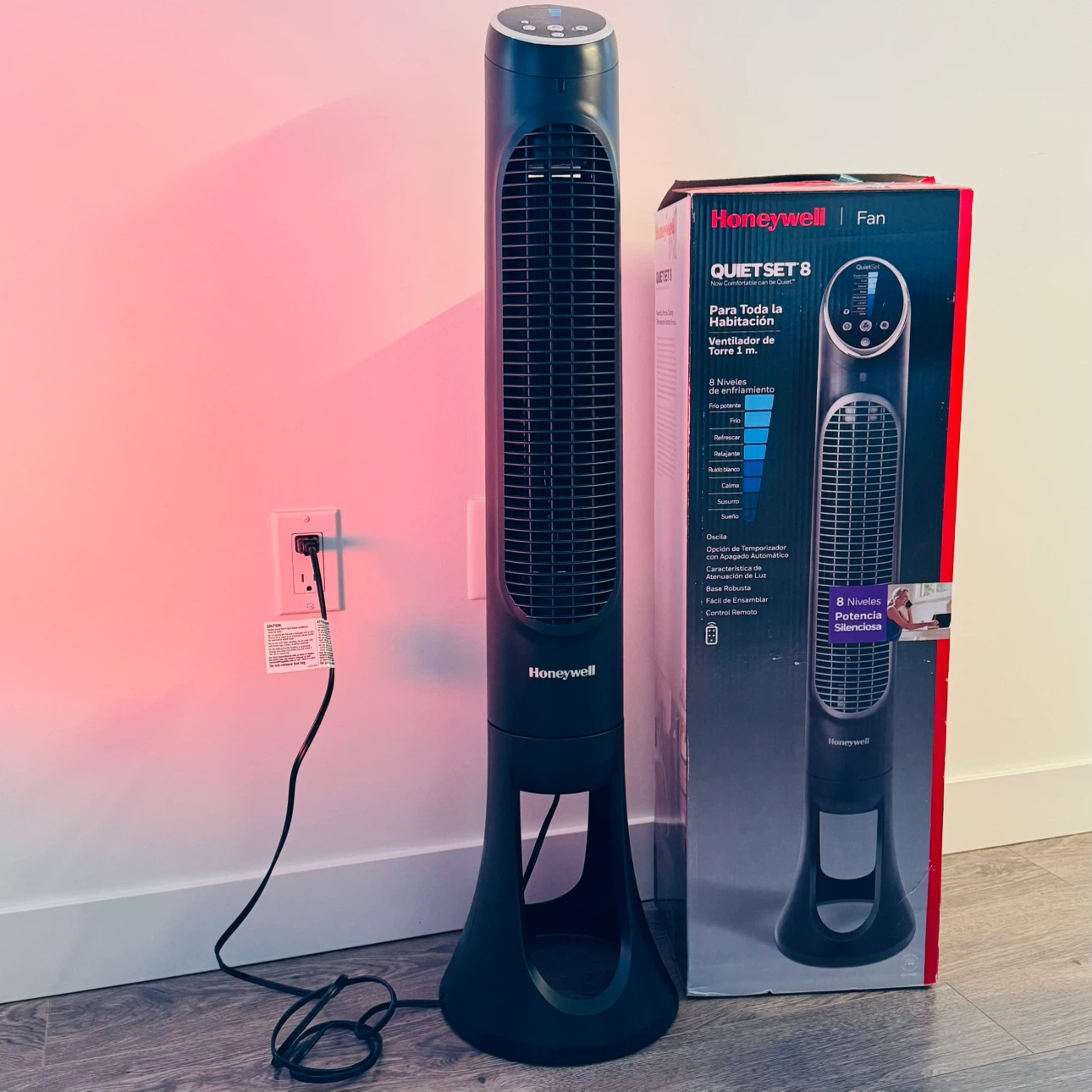 Honeywell QuietSet 8 Whole Room Tower Fan 🏈
