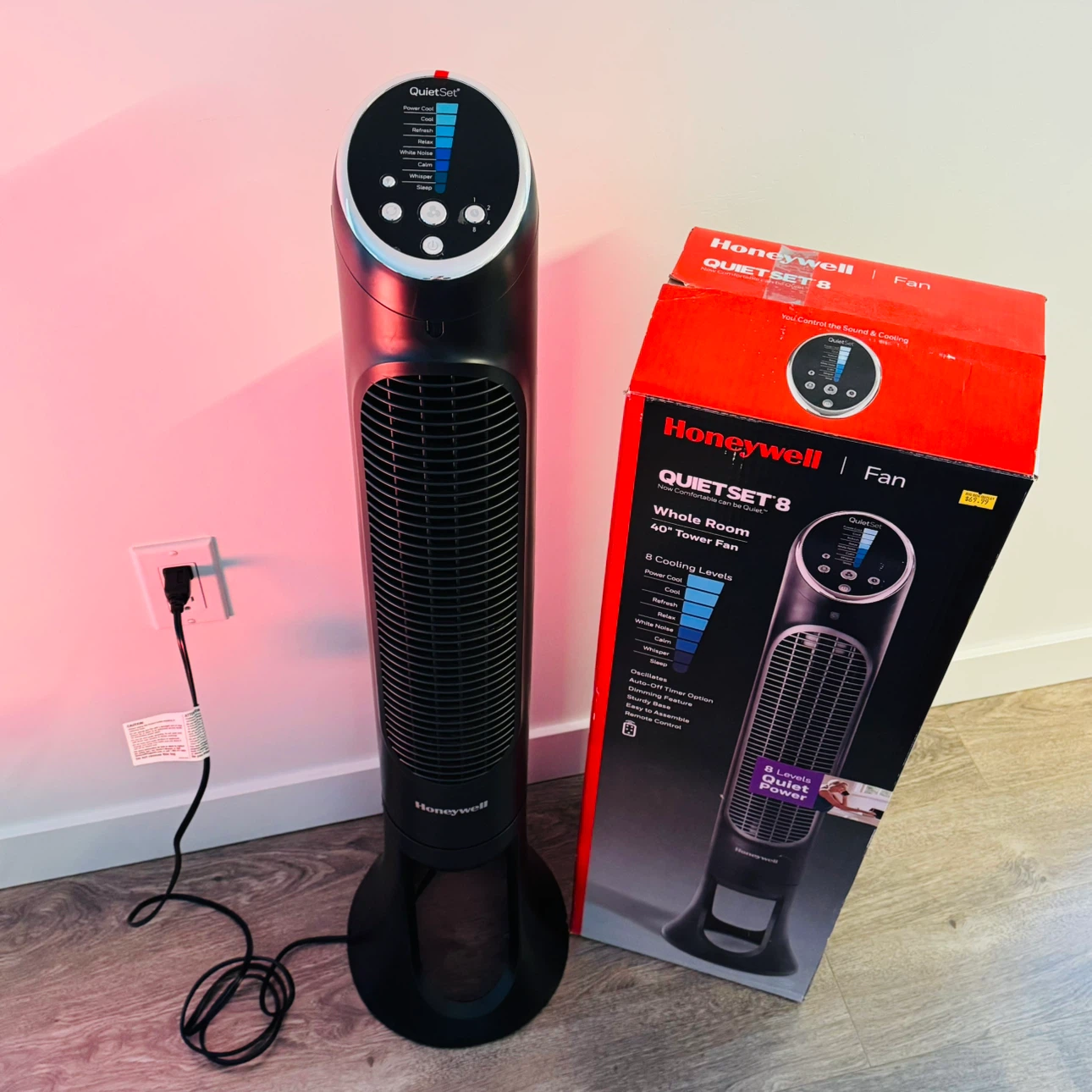 Honeywell QuietSet 8 Whole Room Tower Fan 🏈 - photo 3