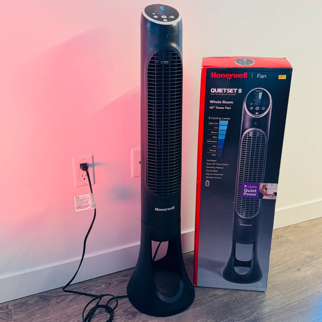 Honeywell QuietSet 8 Whole Room Tower Fan 🏈 - photo 4