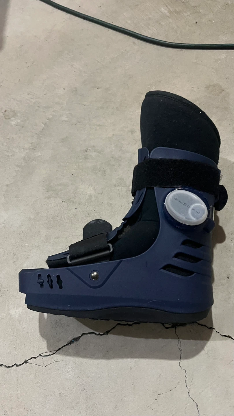 Medical Crutches and Walking Boot