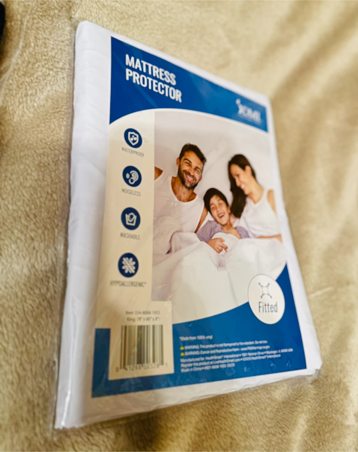 DMI King Size Fitted Mattress Protector - photo 3