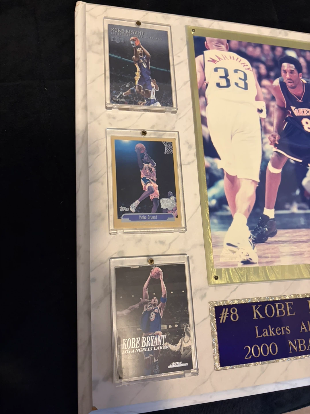 Kobe Bryant Commemorative Card and Photo Display - photo 2