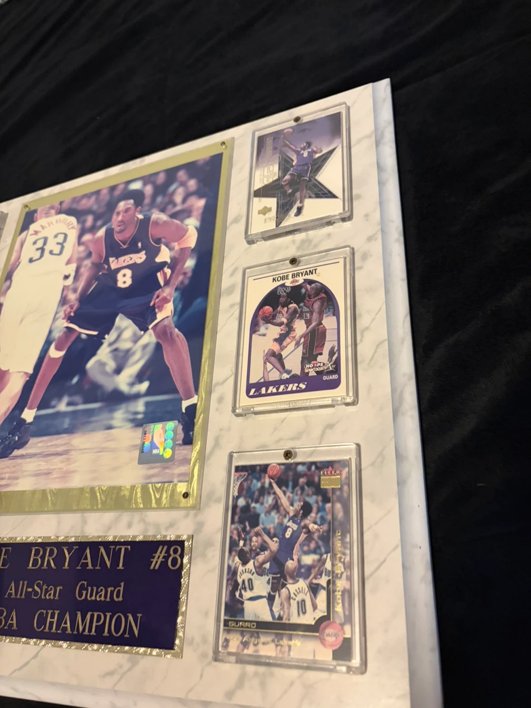 Kobe Bryant Commemorative Card and Photo Display - photo 3