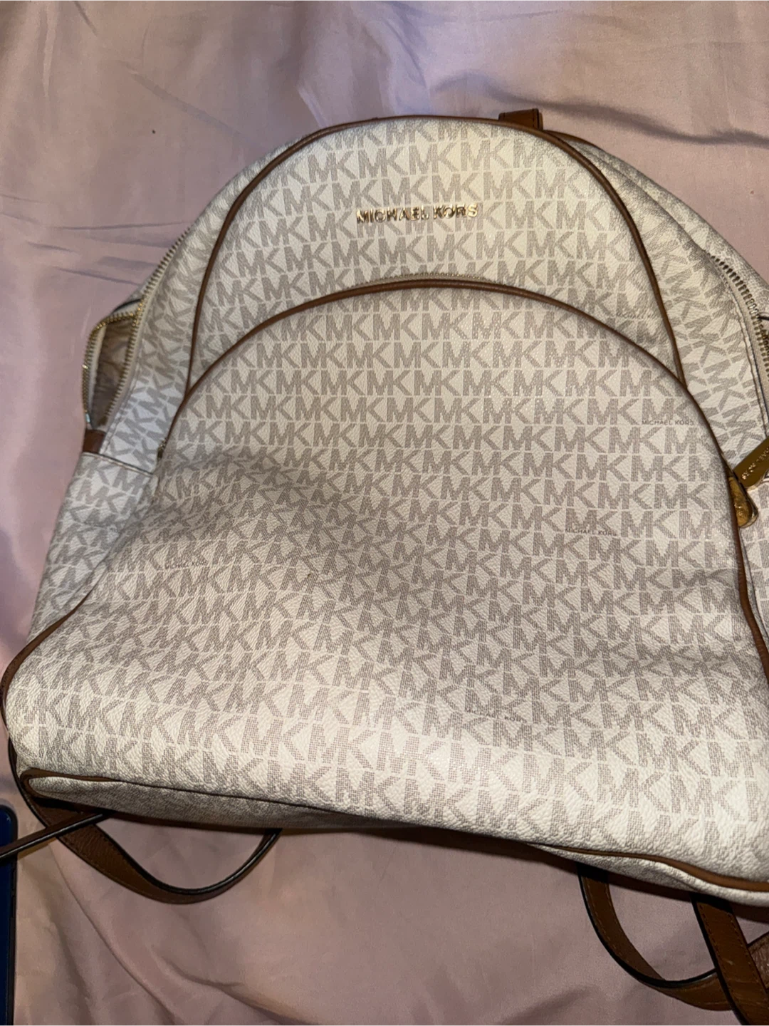 Michael Kors Logo Backpack