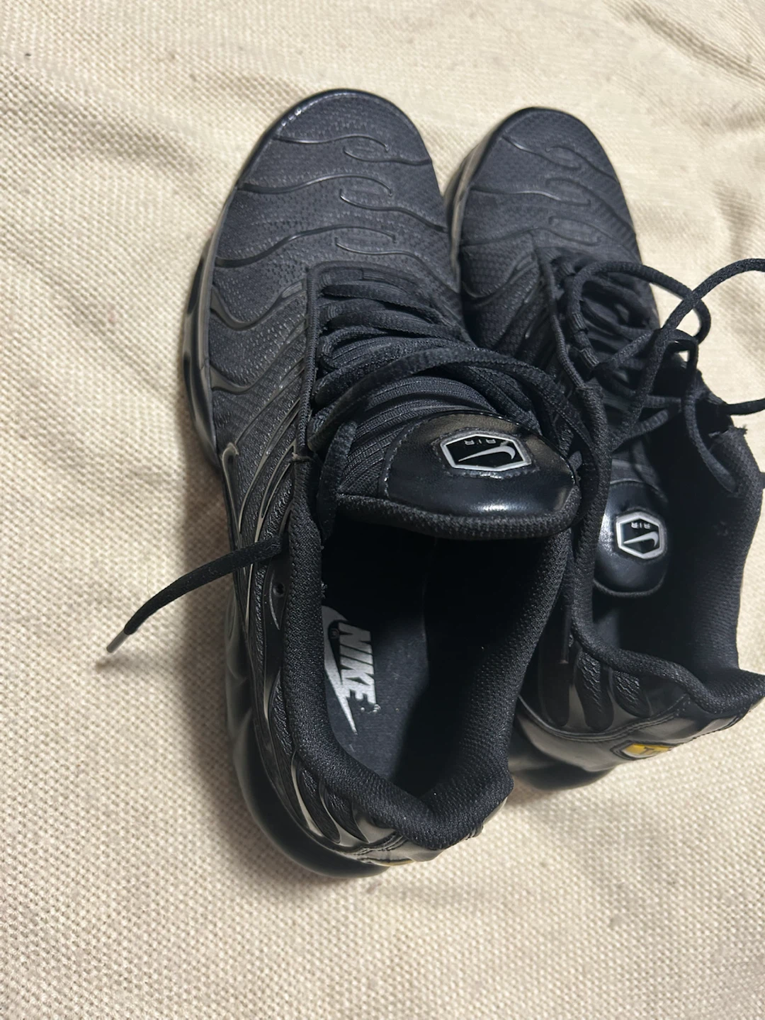 Nike Air Max Plus Black Sneakers - photo 2