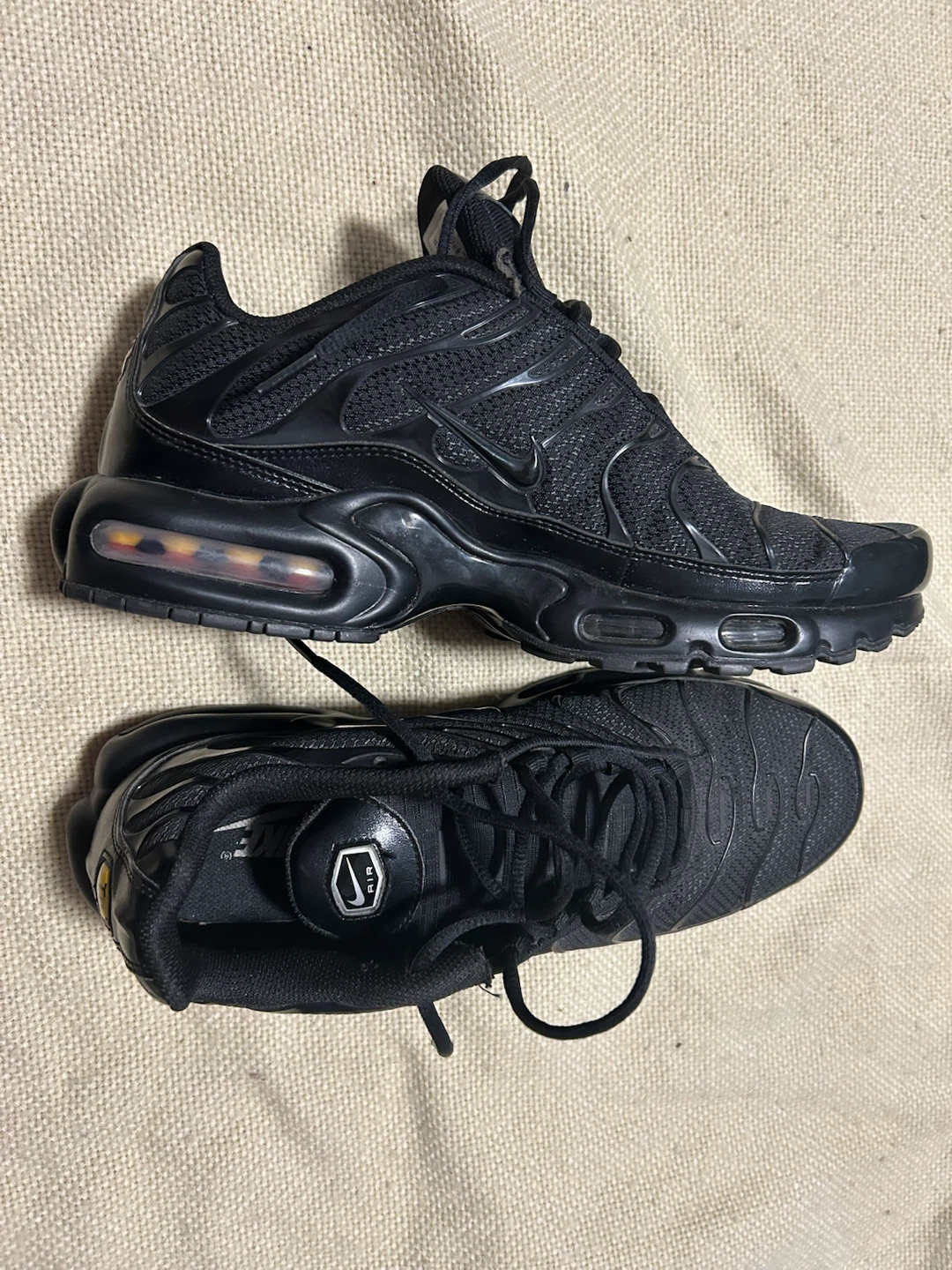 Nike Air Max Plus Black Sneakers - photo 3