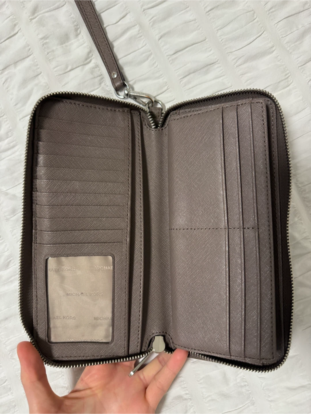 Michael Kors Saffiano Leather Wristlet Wallet - photo 2