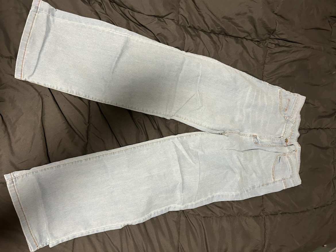 Light wash jeggings, size L - photo 2