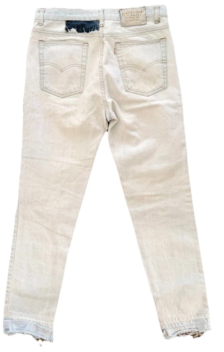 Gallery DEPT “Ken Denim” Distressed Patchwork Jeans - photo 3