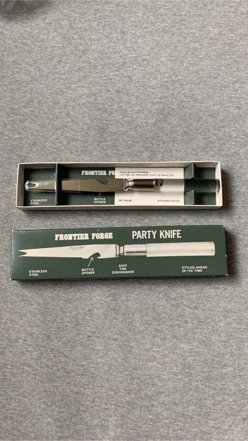 Frontier Forge Party Knife BNIB 🏈