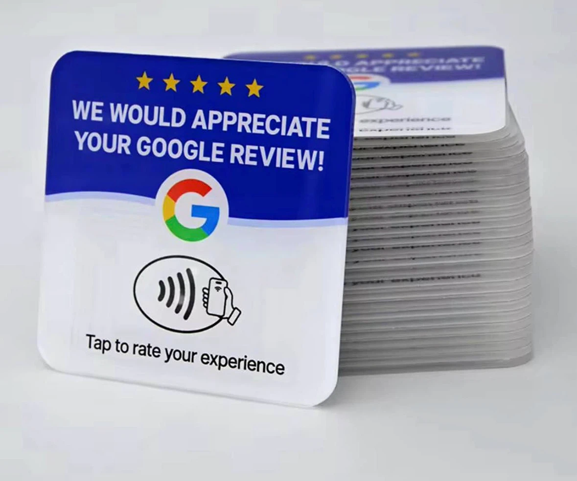 Google Review NFC Tap Cards