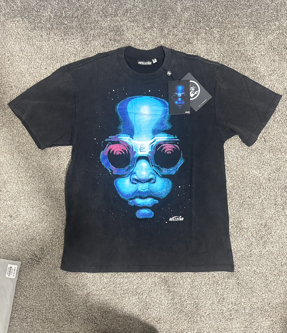 Hellstar The Future Is Hellstar T-Shirt - Size Small