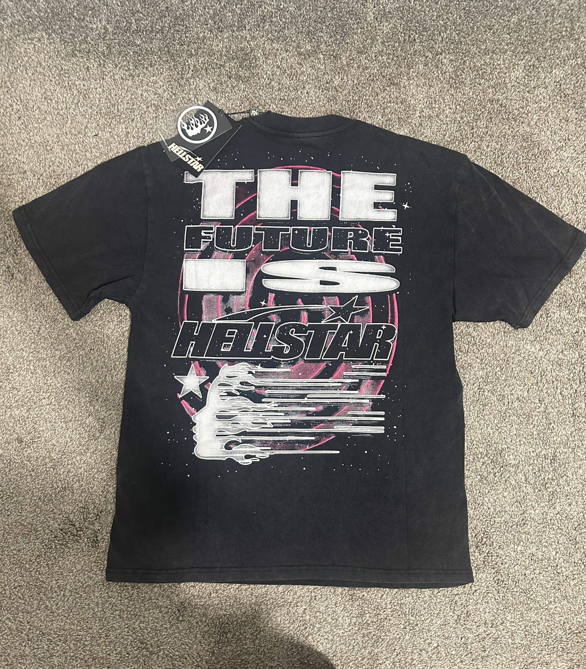 Hellstar The Future Is Hellstar T-Shirt - Size Small - photo 2