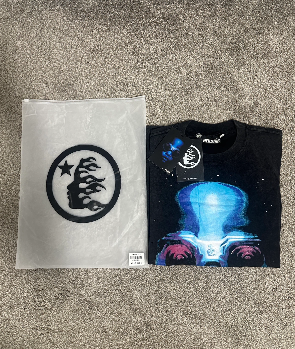Hellstar The Future Is Hellstar T-Shirt - Size Small - photo 3