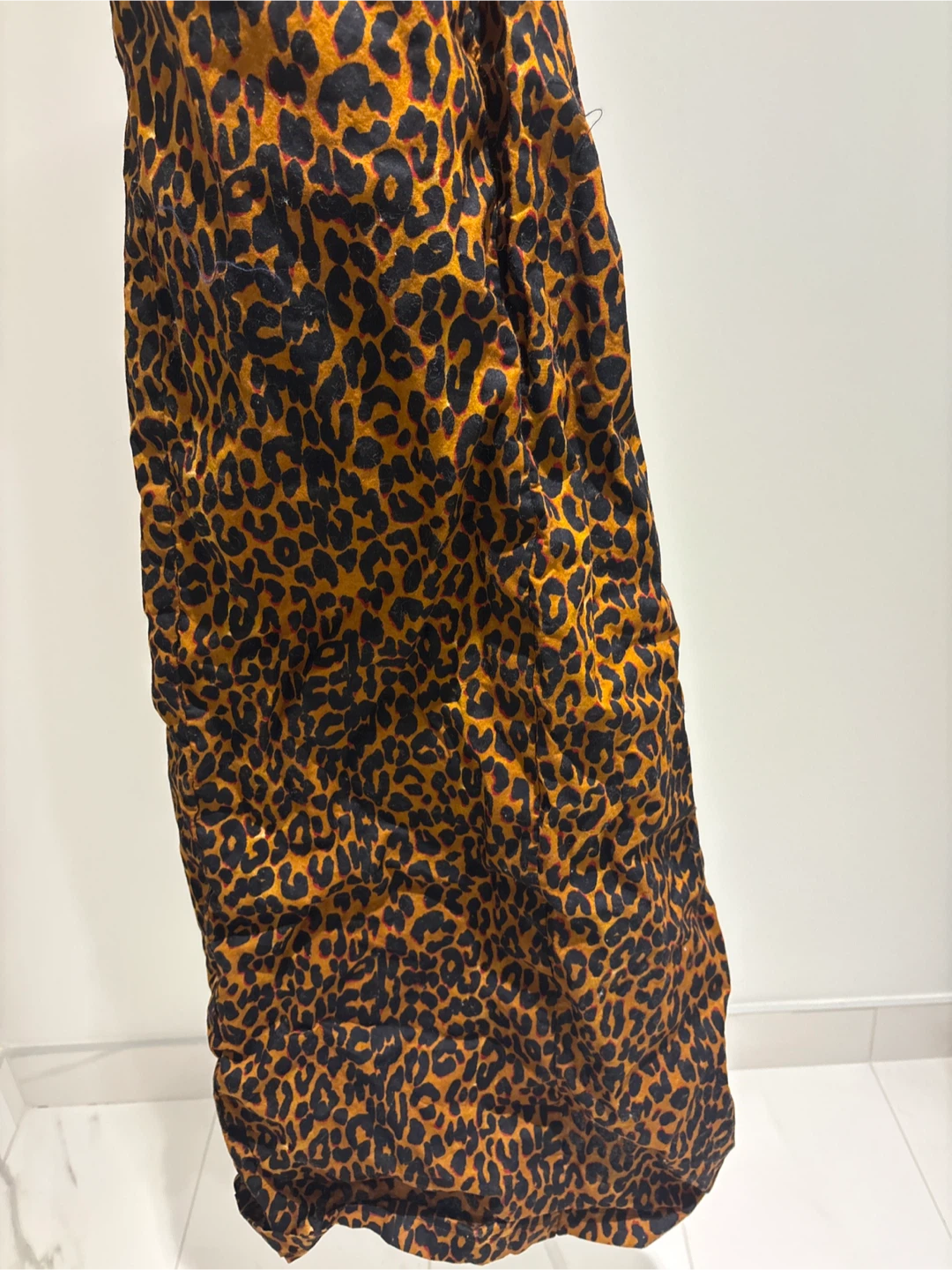 Long Sleeve Leopard Print Maxi Dress - photo 2