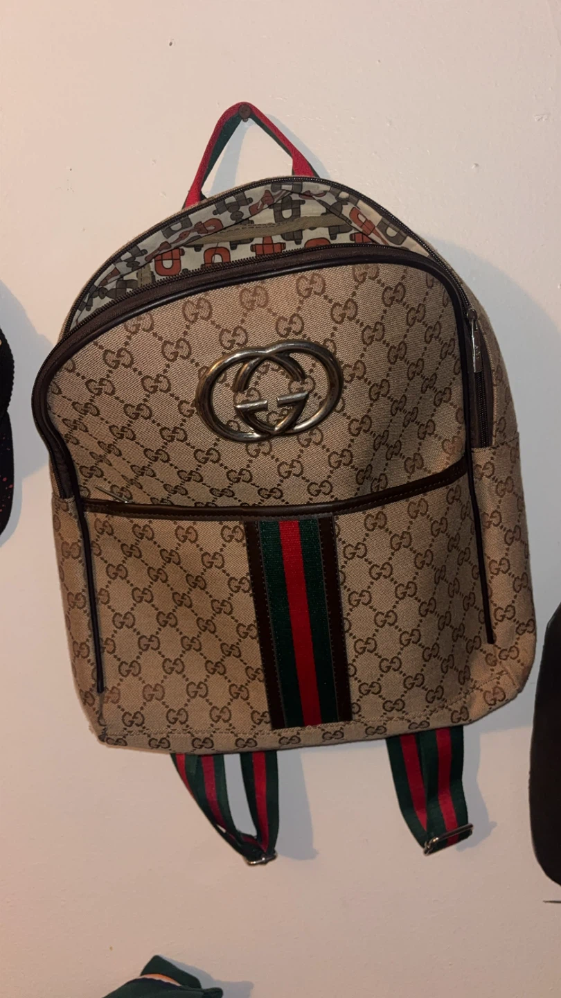 Gucci GG Supreme Canvas Backpack