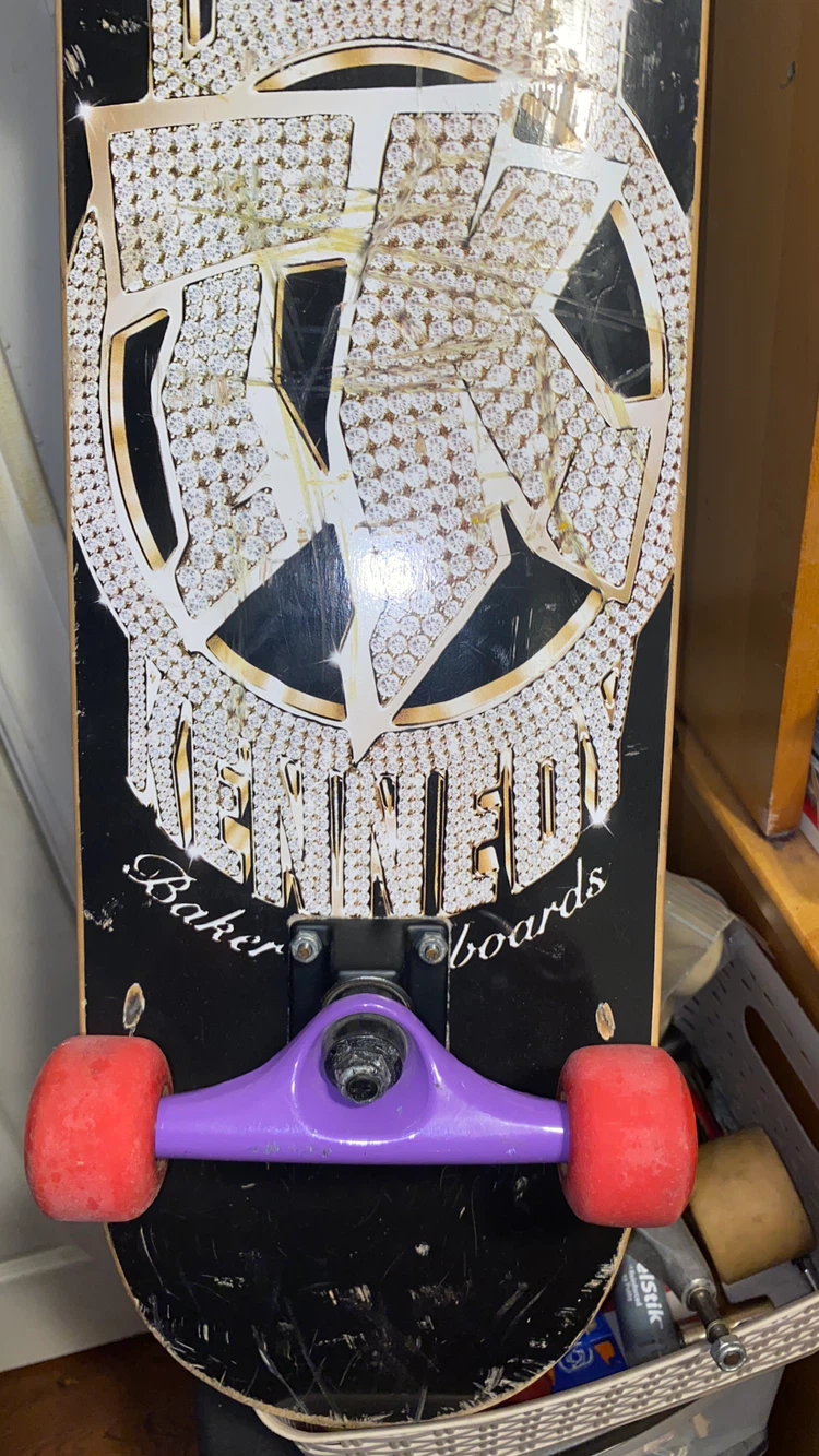 USED 7.7” Baker Skateboard Complete Terry Kennedy - photo 3