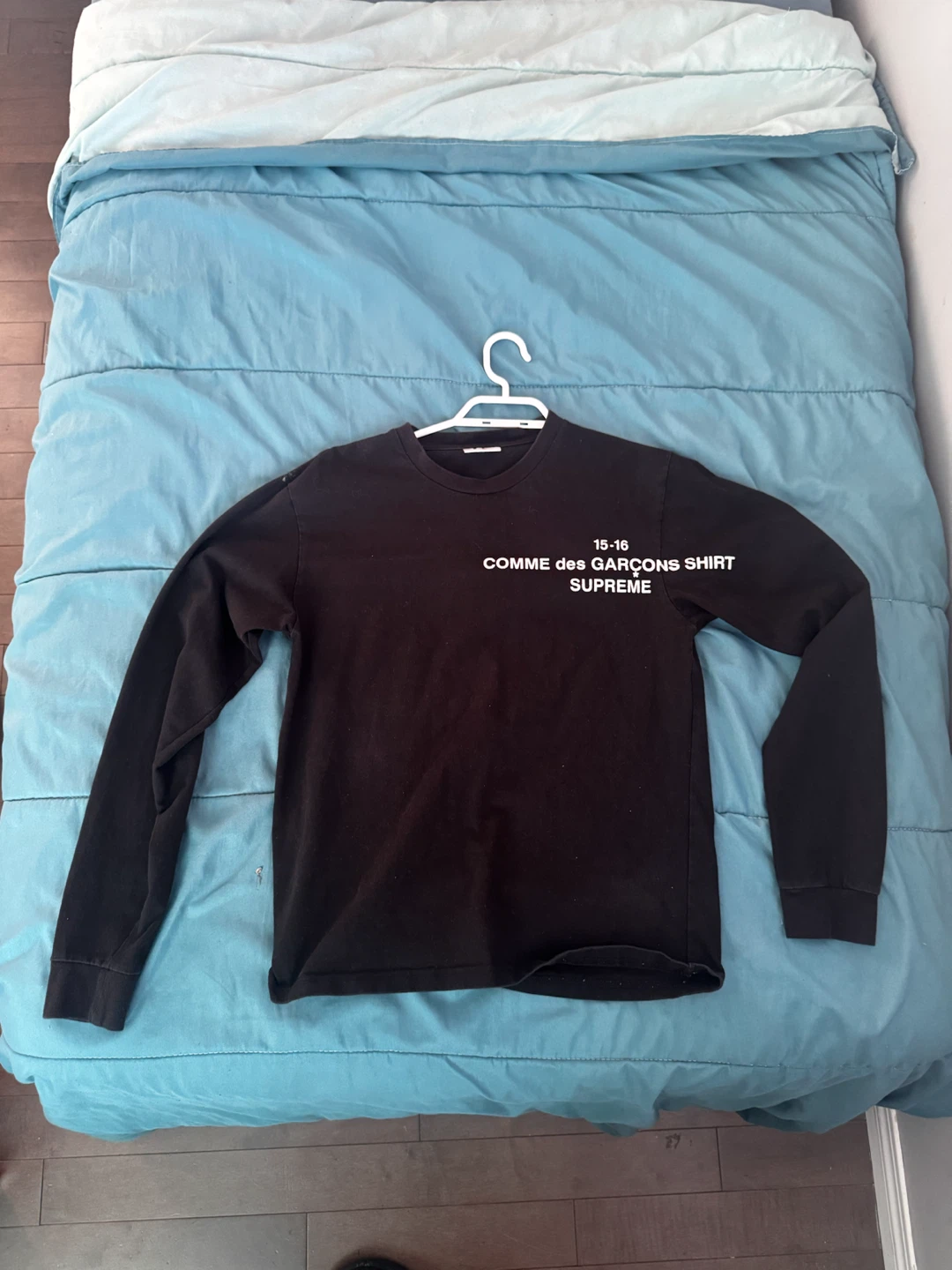 Supreme x Comme des Garçons Shirt Long Sleeve Black - photo 3