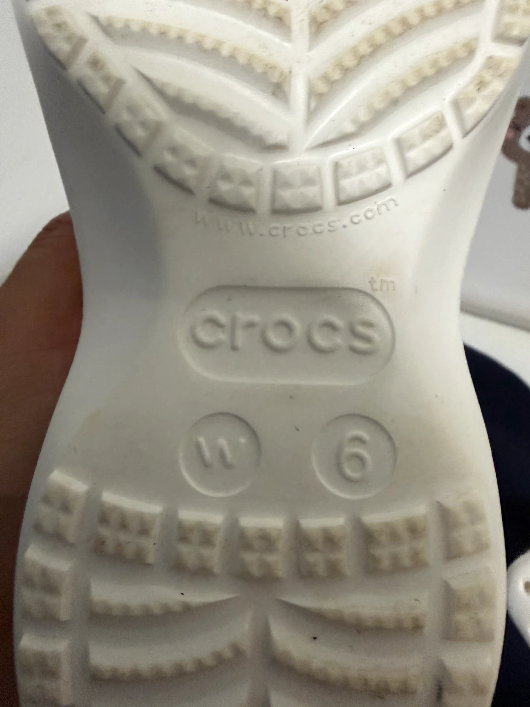White Crocs Platform - photo 5