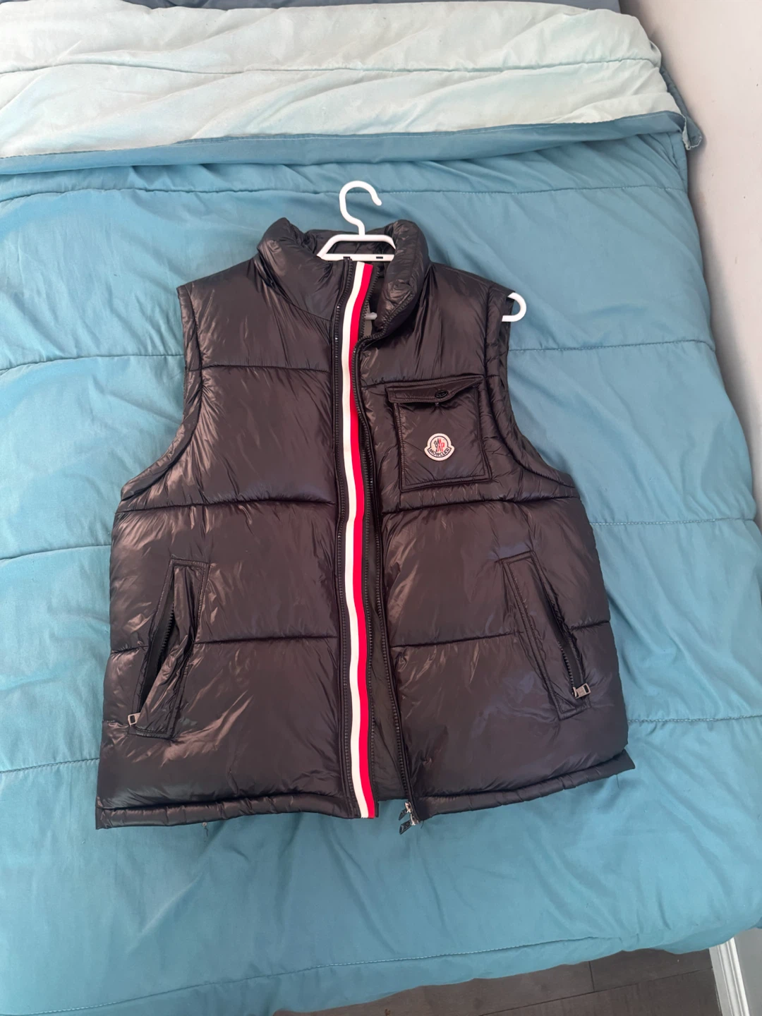 Moncler Puffer Vest - Black - photo 2
