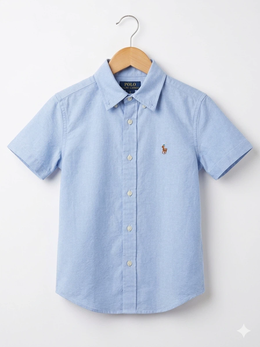 Polo Ralph Lauren Light Blue Short Sleeve Shirt