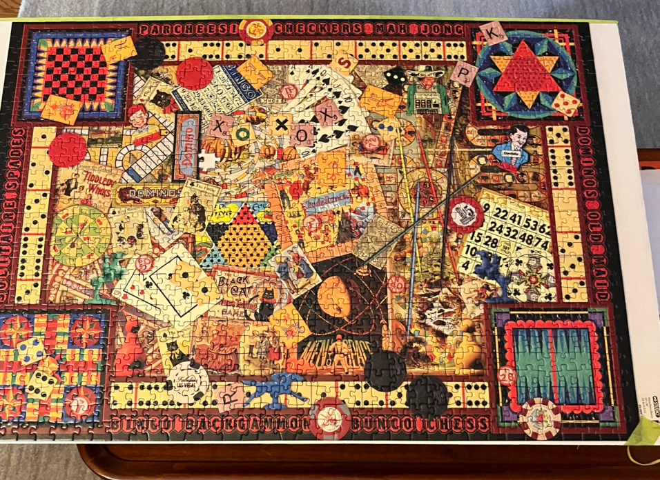 Ravensburger 1000-Piece Games Collage Puzzle - photo 2