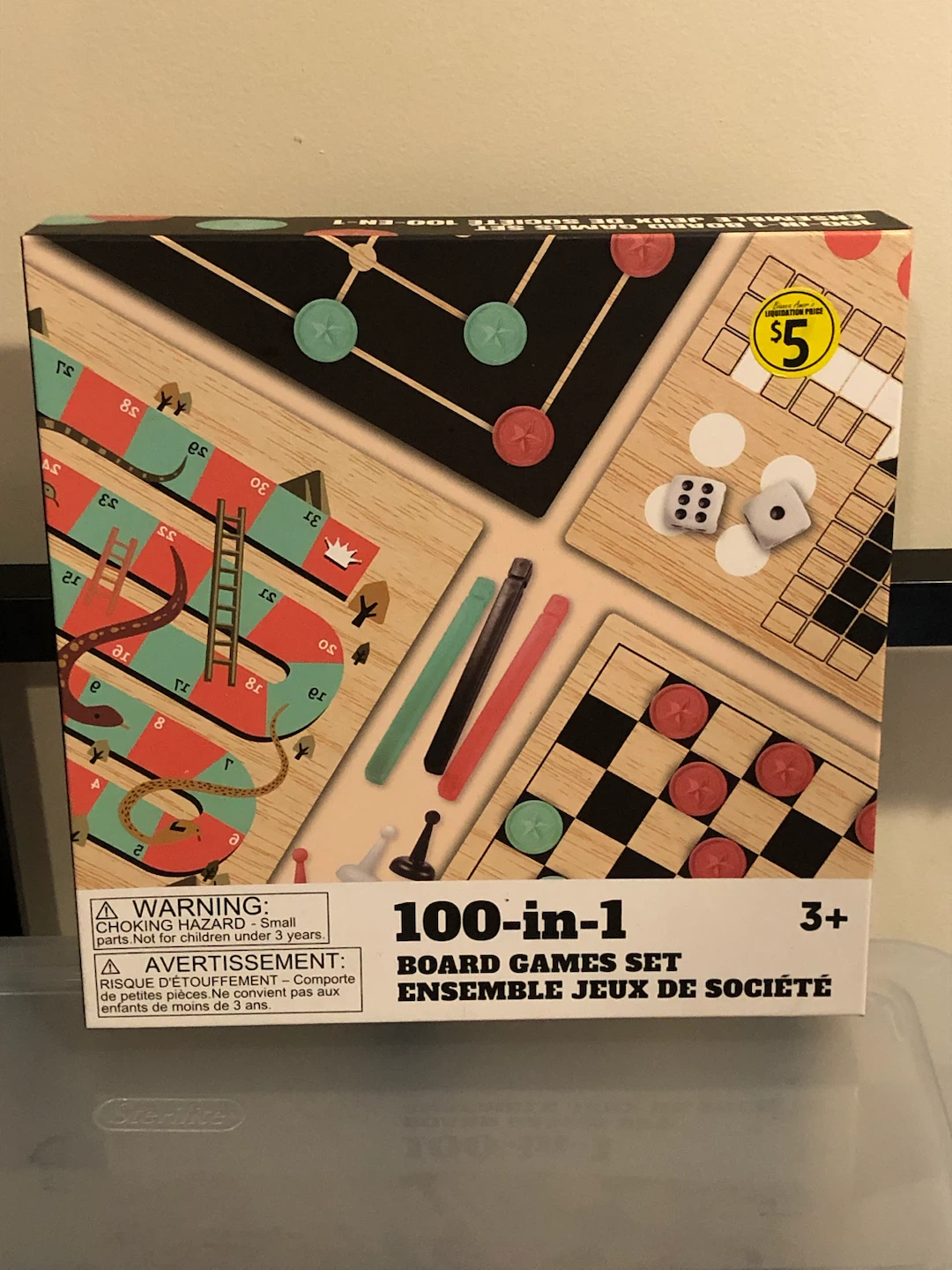 100-in-1 Board Games Set — NEW 🏈
