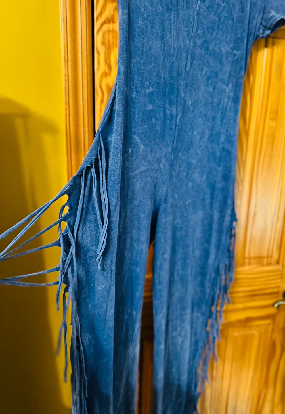 BOGOMORE Fringed Short-Sleeve Jumpsuit - photo 3