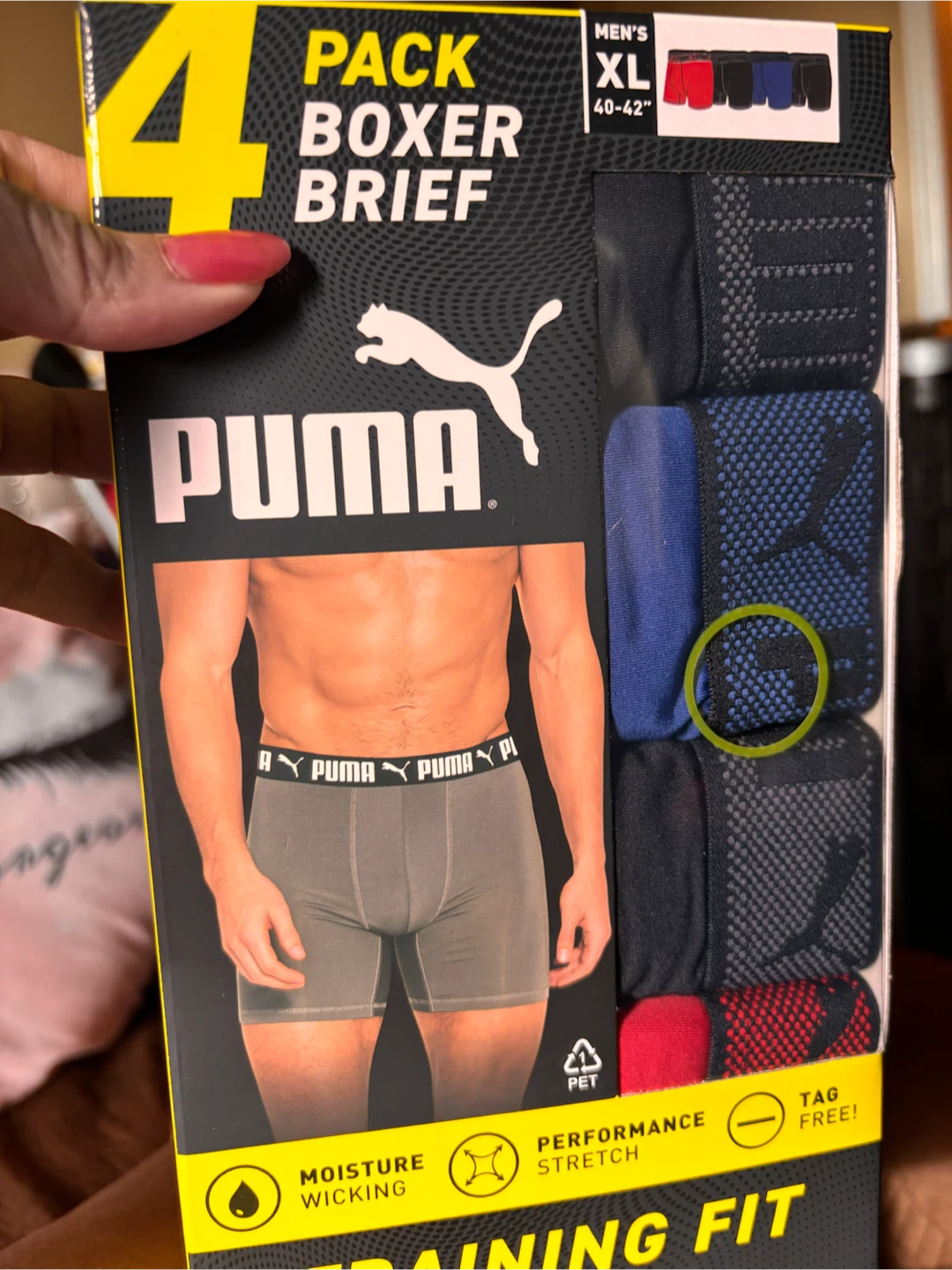 🏈Puma Men's Boxer Briefs 4-Pack - XL - photo 3