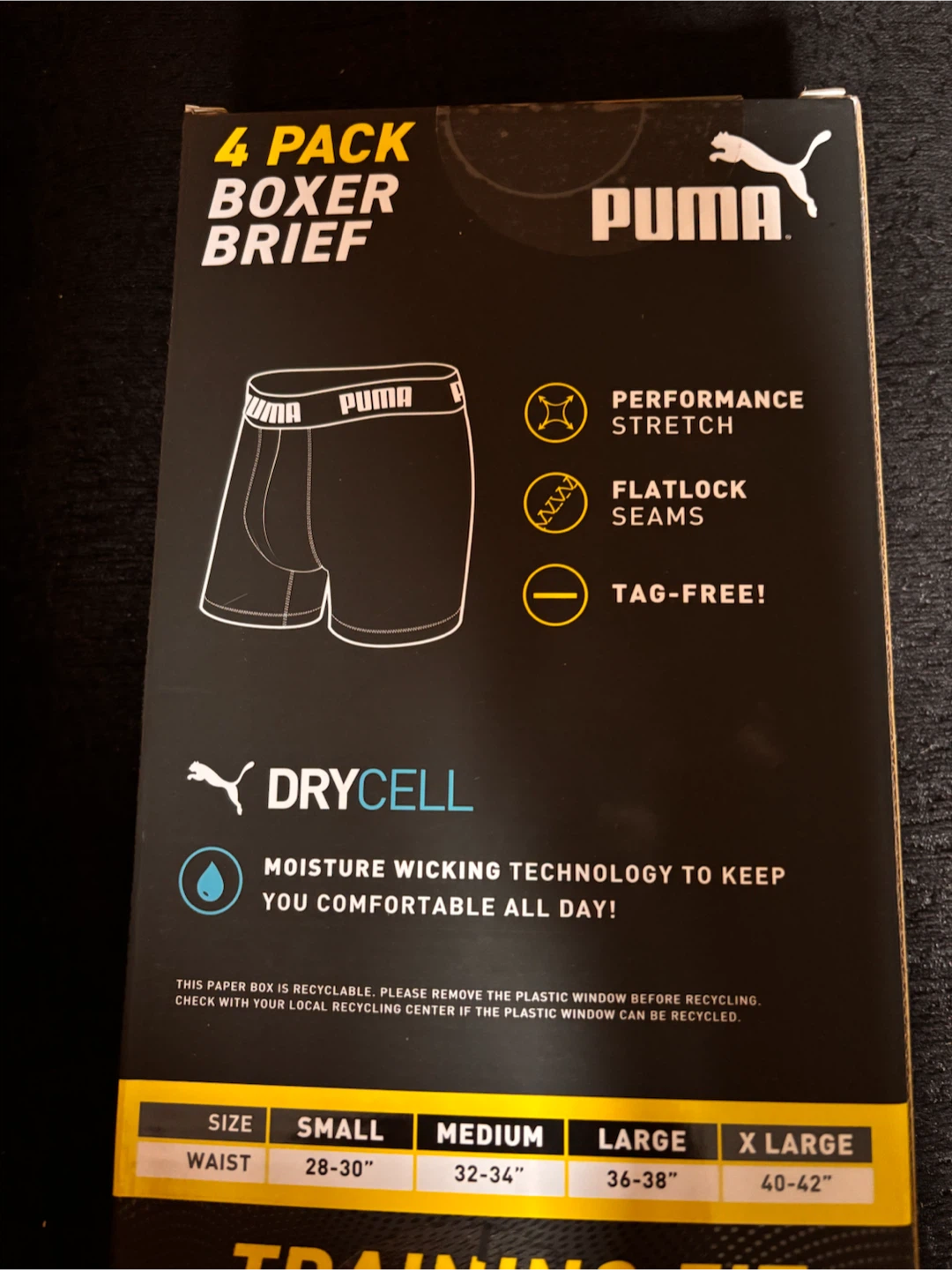 🏈Puma Men's Boxer Briefs 4-Pack - XL - photo 4
