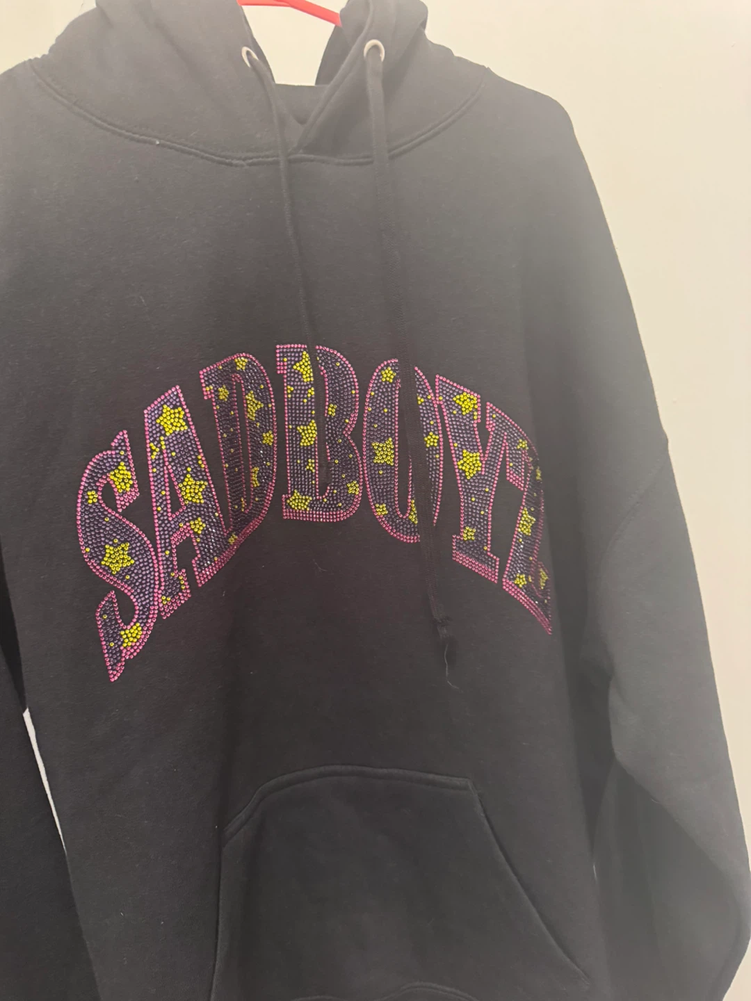 Sadboys Rhinestone Hoodie