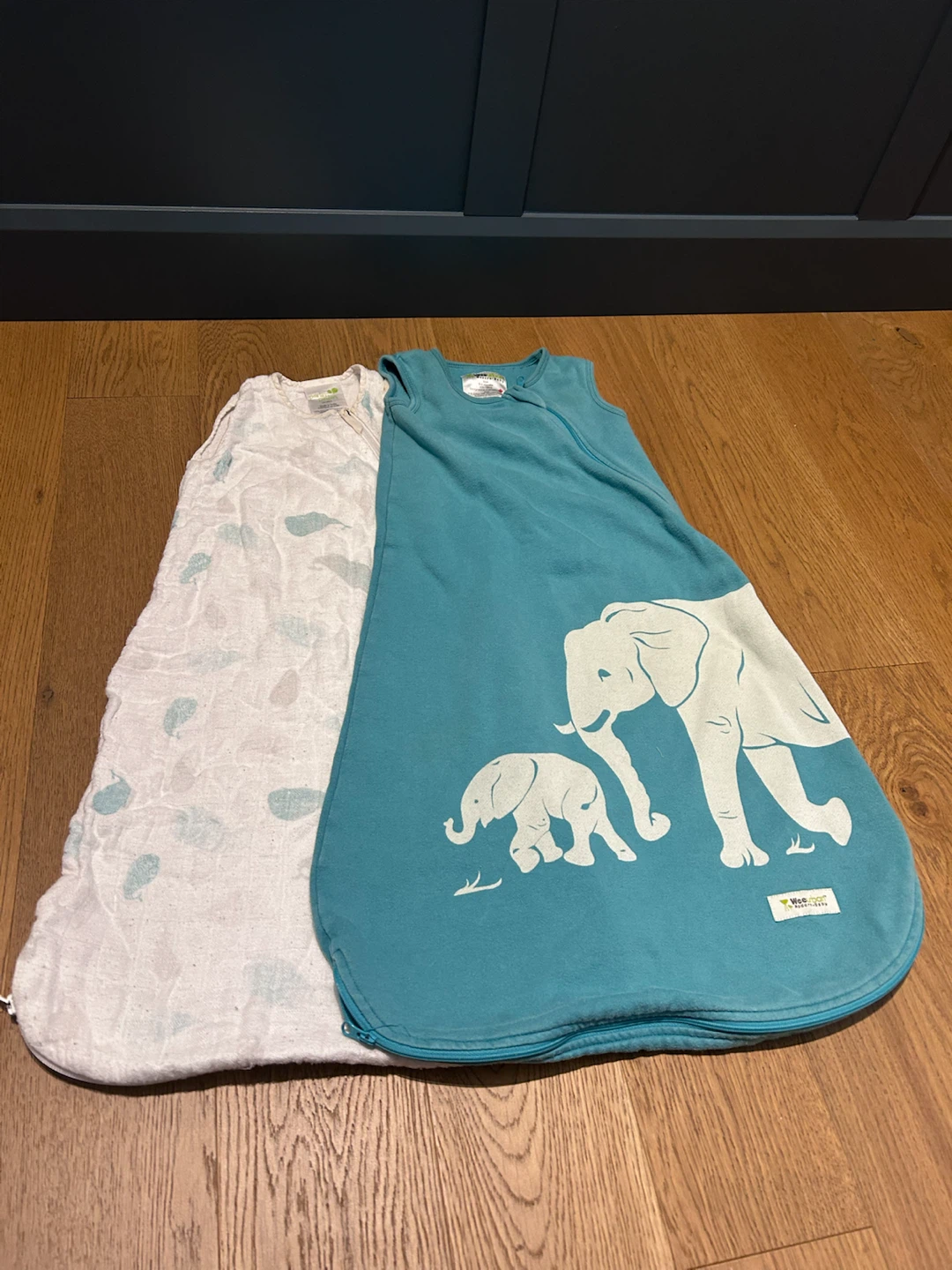 2 Baby Sleep Bags (0-6 Months)