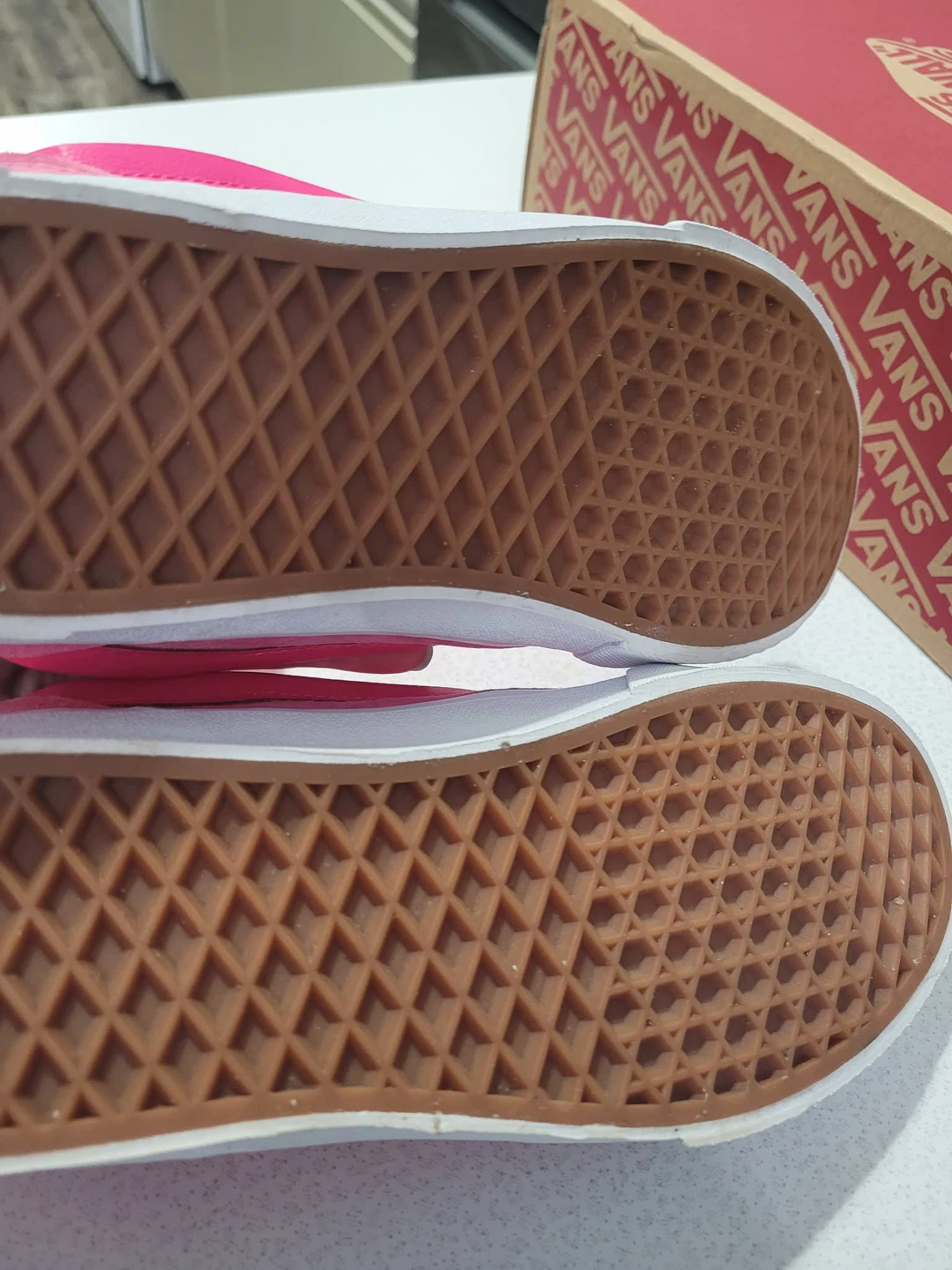 Vans Knu Skool Pink Glo Sneakers - photo 3