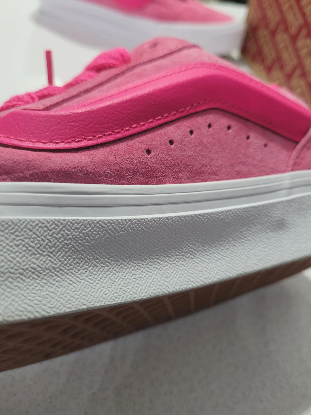 Vans Knu Skool Pink Glo Sneakers - photo 4