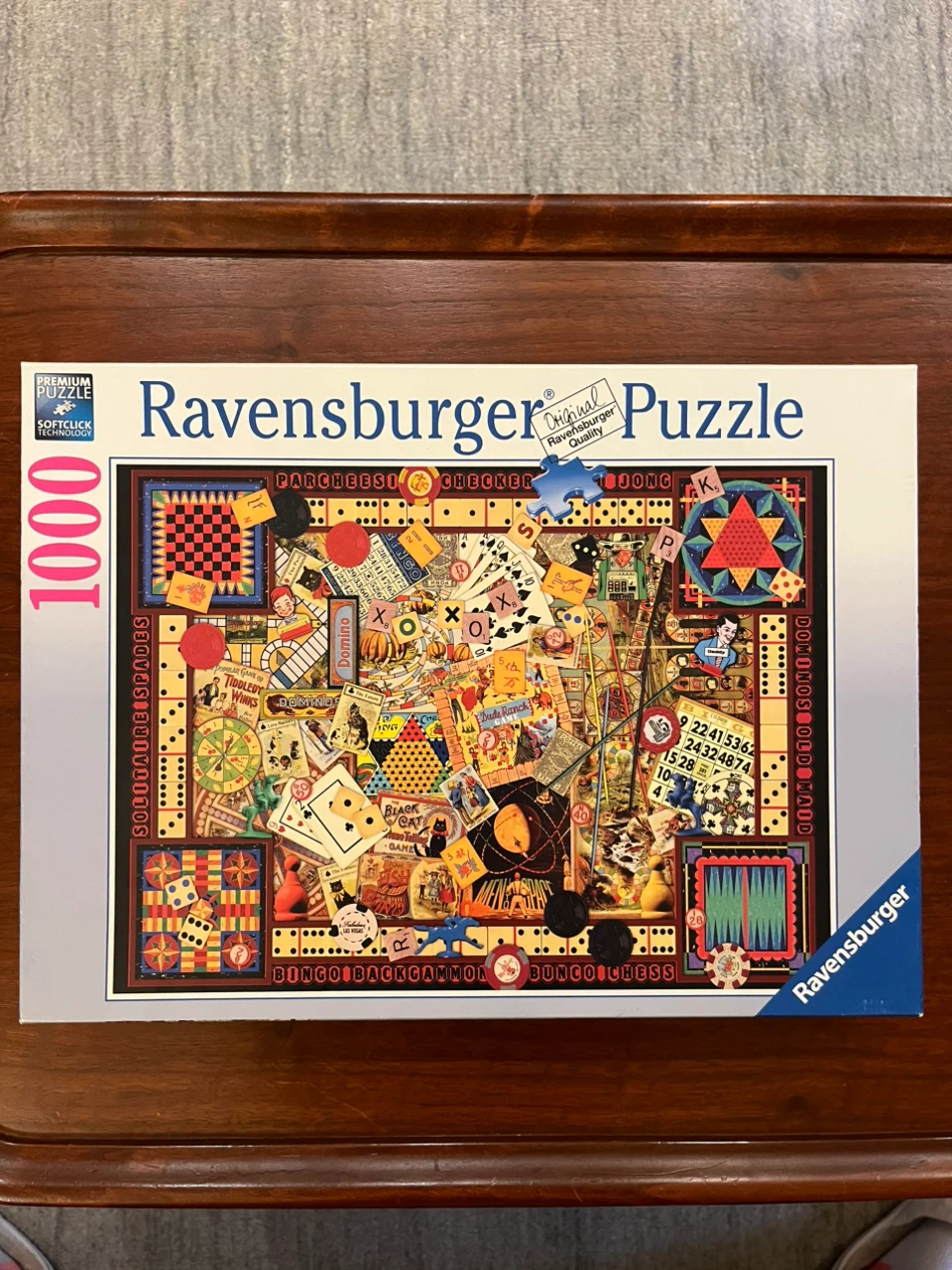 Ravensburger 1000-Piece Games Collage Puzzle