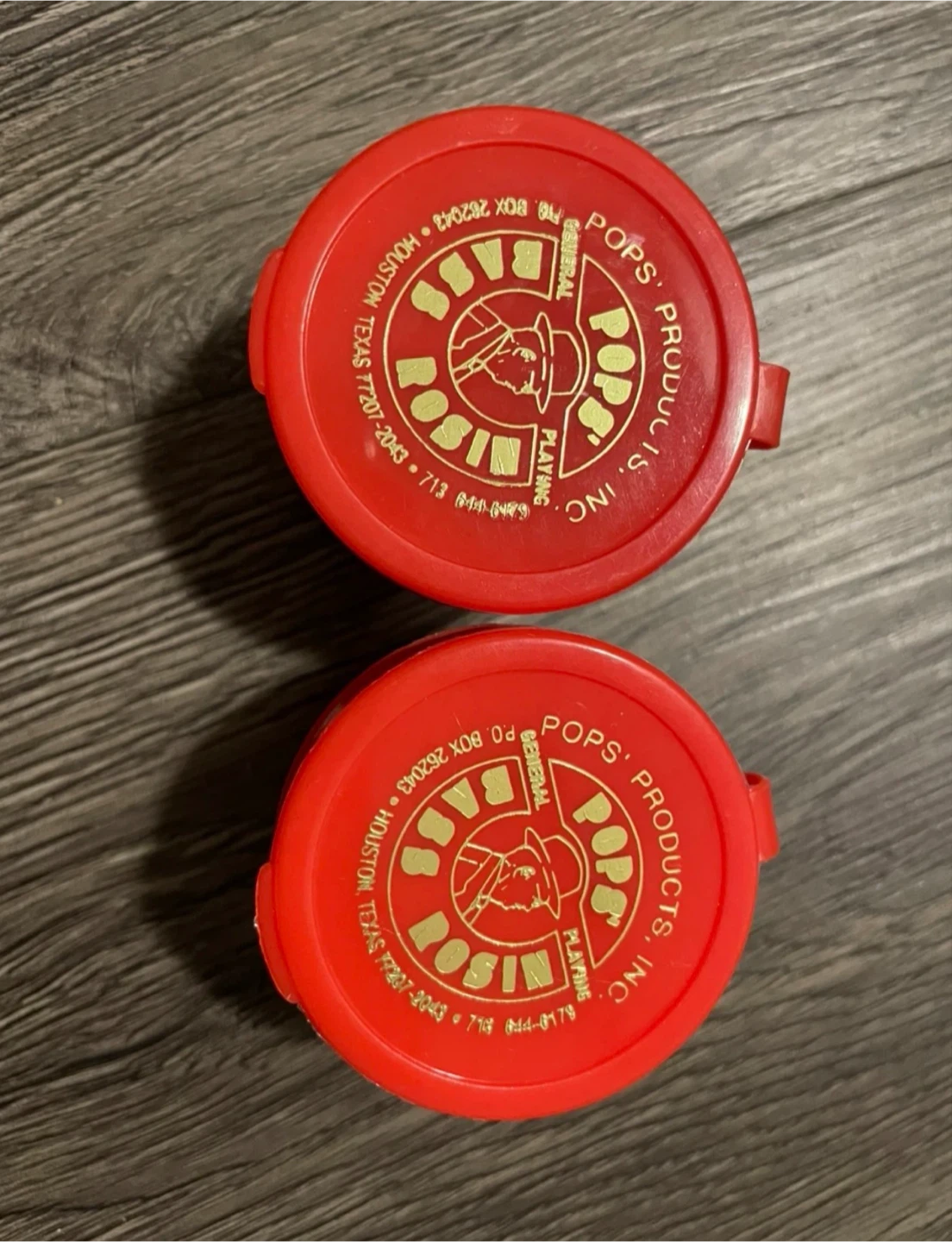 Two Containers of Pops' Bass Rosin 🏈