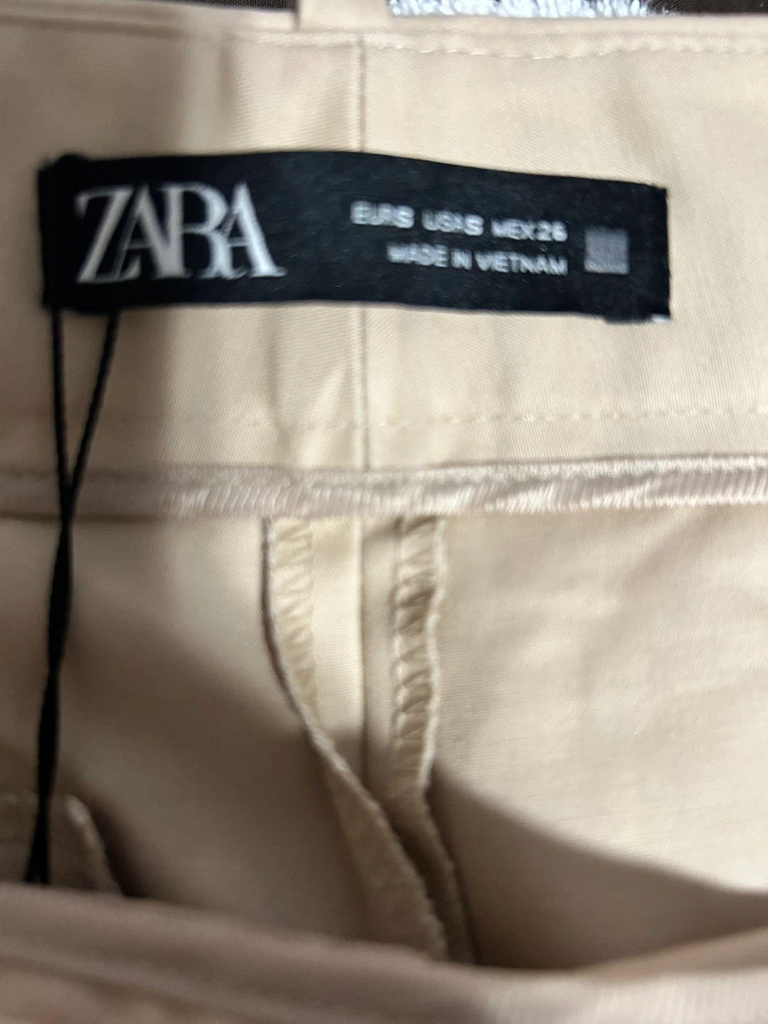 Zara Beige Trousers Size S - photo 3