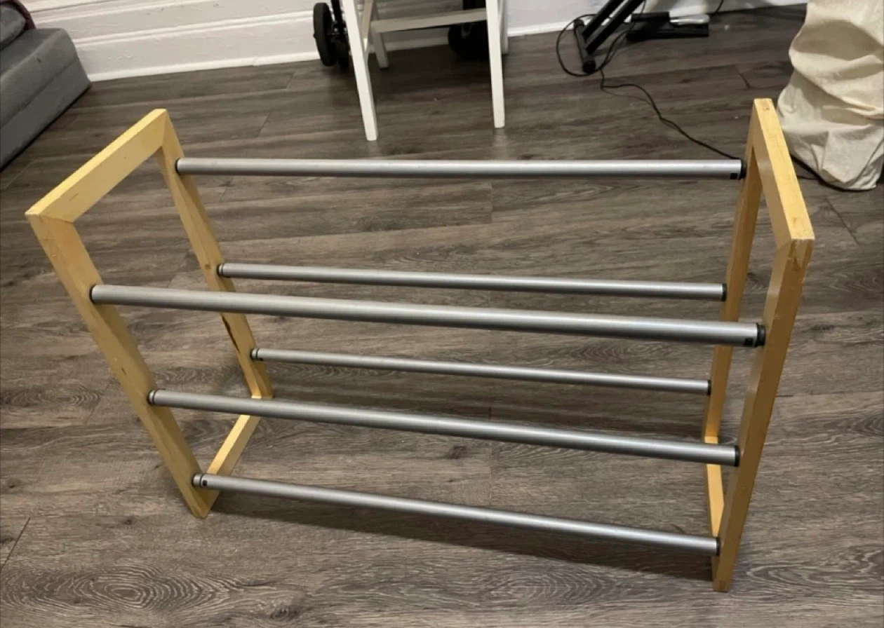 Adjustable Wooden Shoe Rack 🏈