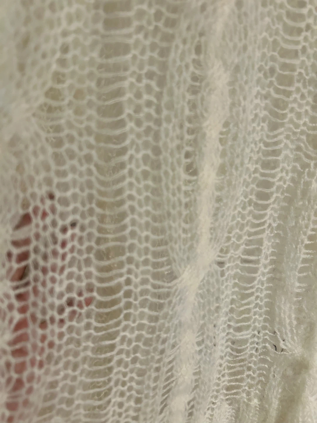 Zara Open-Knit Cream Sweater - photo 3