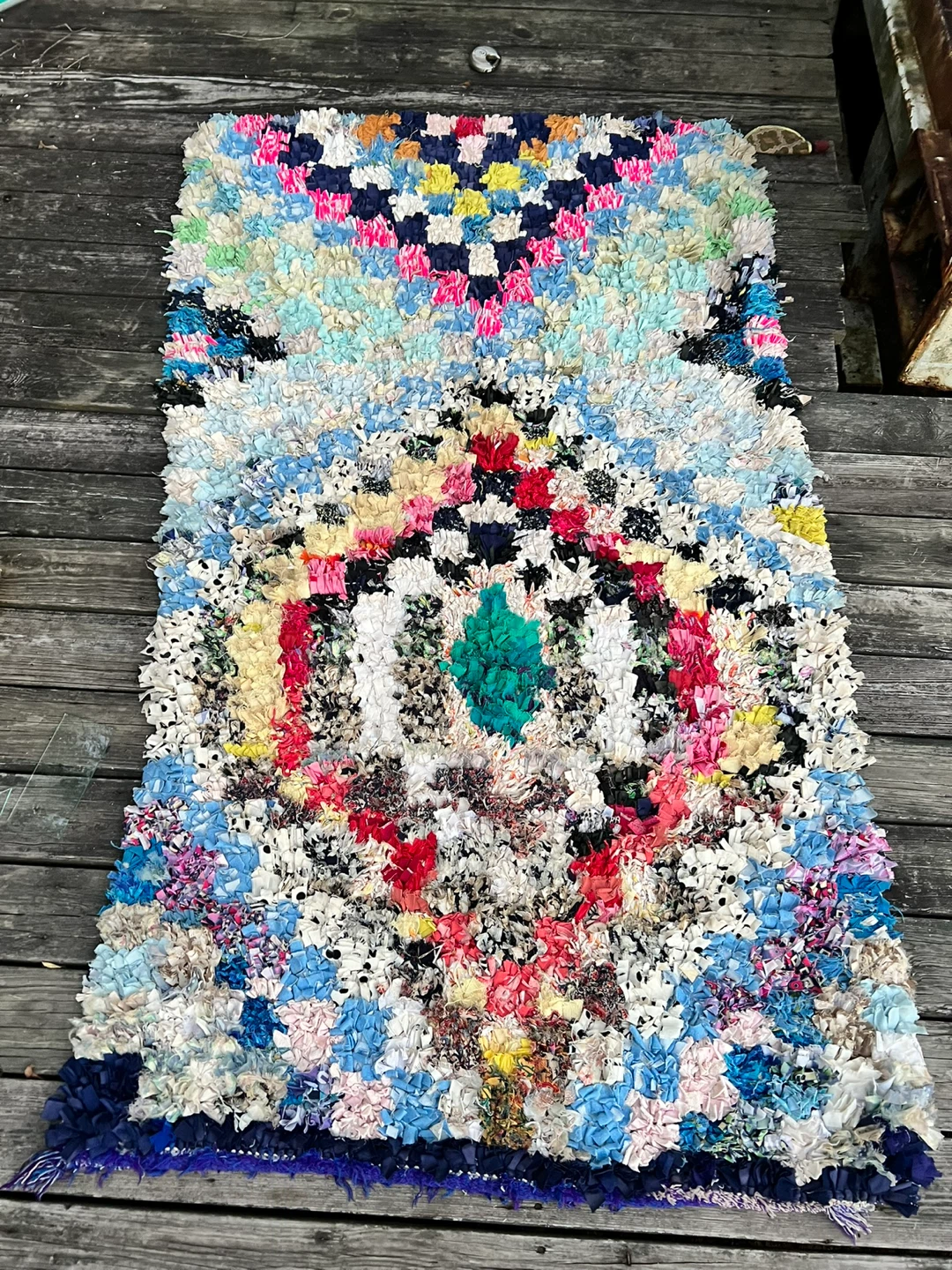 Multicolor Rag Rug