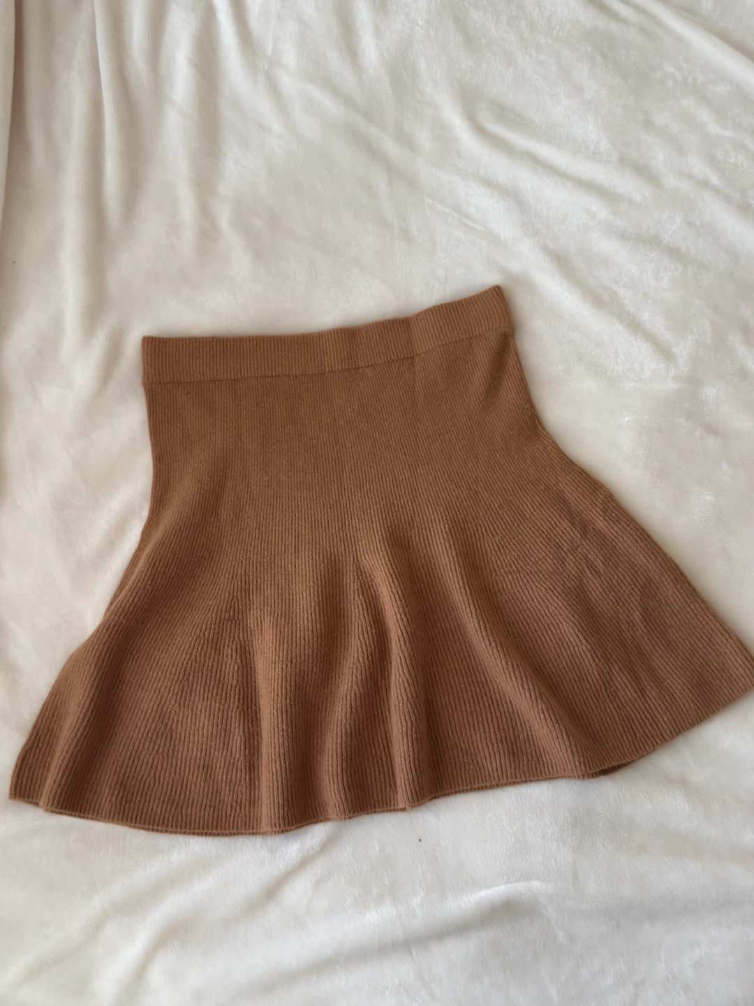 Knit Skater Skirt / Cream (NWT) or Caramel (New) - photo 3