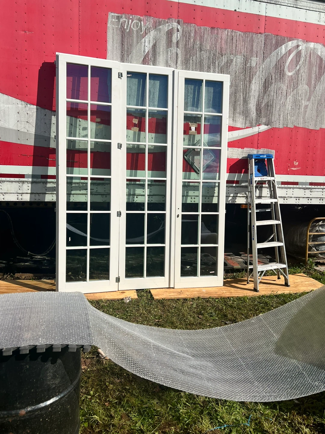 White French Door Set
