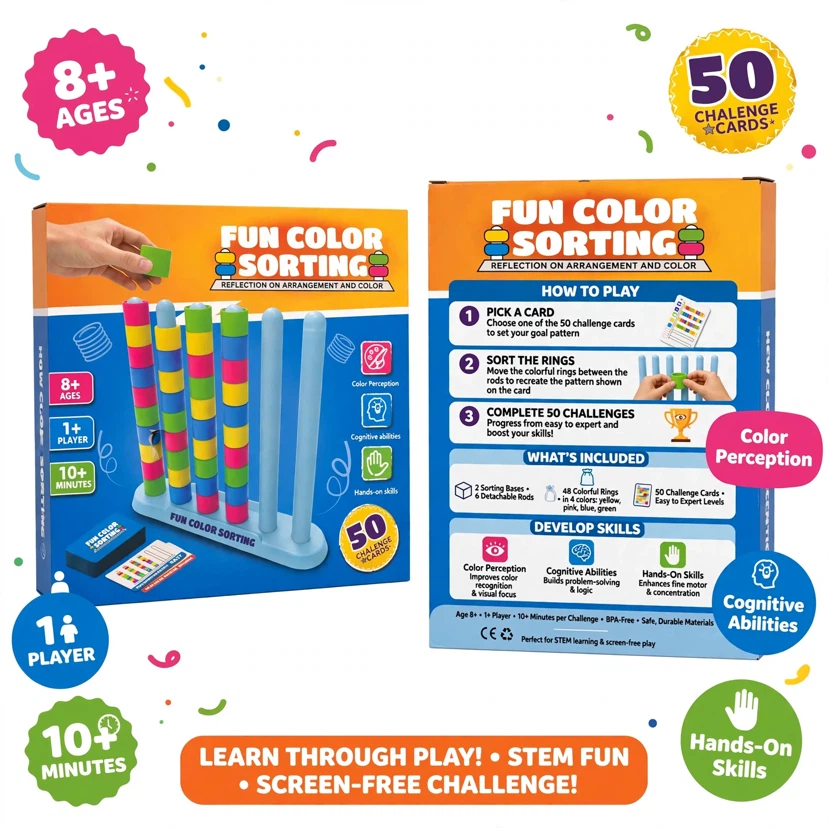 Fun Color Sorting logic game - photo 3