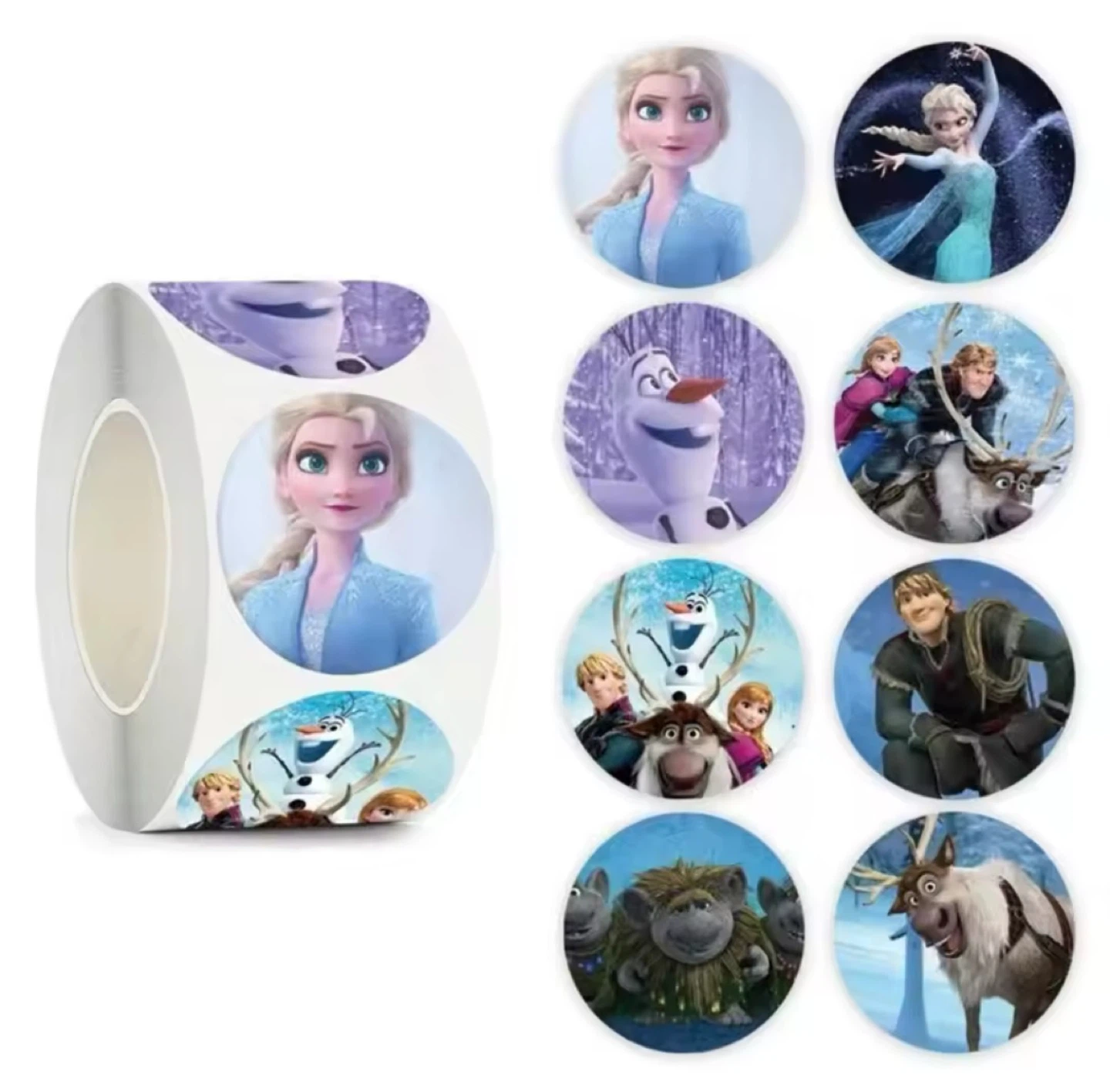 Brand New Disney FROZEN 500pc roll stickers   $3