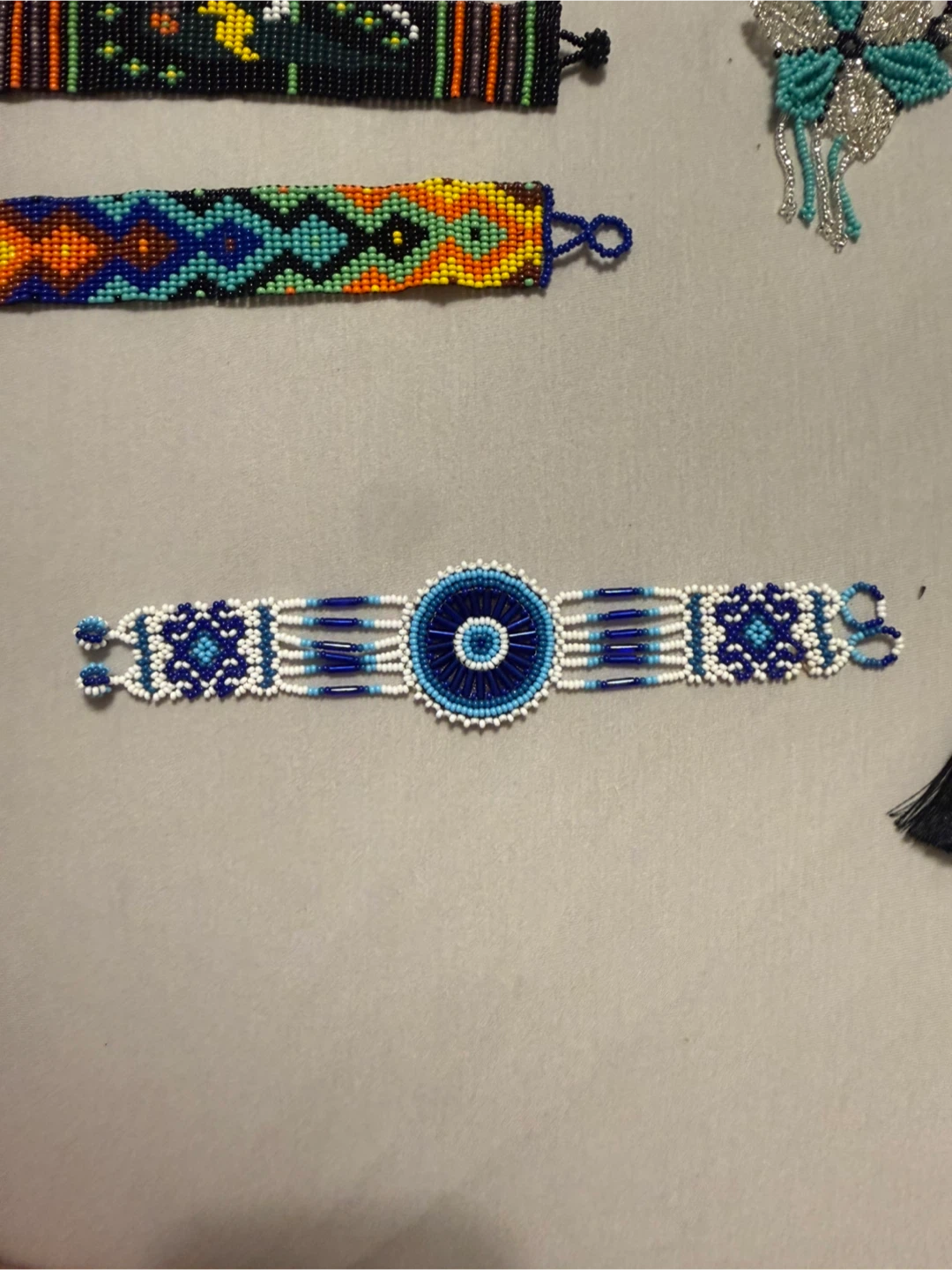Beaded Evil Eye Bracelet